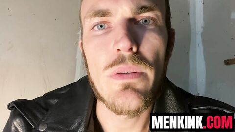 Alluring Christian Wilde YANKS his dick then splatters his CUM in front of camera