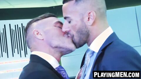 PlayingMen.com - Gustavo Cruz and Manuel Skye's erotic ass pounding session