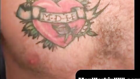 MenWorkinXXX.com - Mature dude with receding hairline enjoys stroking his hard cock