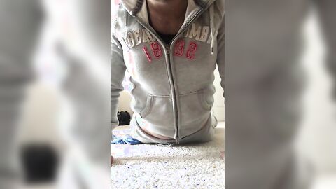 Chastity Frustration: Crossdressing Twink's BDSM Play