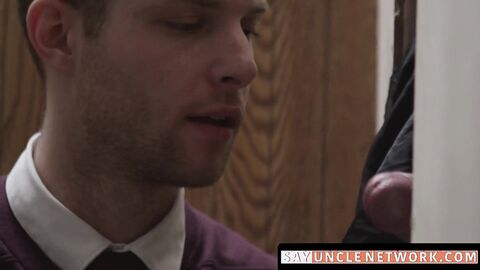 SayUncleNetwork.com - Daddy priest raw fucks religious twink after confessional