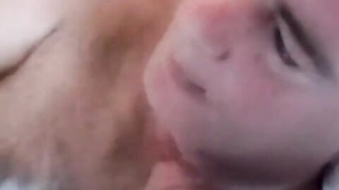 JoeSchmoeXXX.com - Facialized old guy swallows black and white dick together