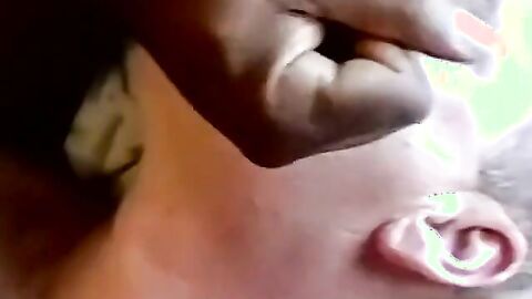 JoeSchmoeXXX.com - Facialized old guy swallows black and white dick together