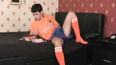Soccer Socks Masturbation Solo