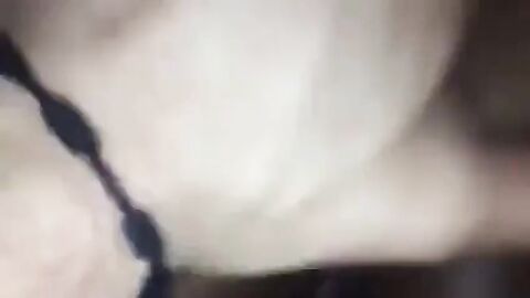 Black Bitch Takes Bareback Fuck from White Stud