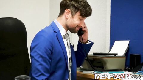 Bottom Drew Dixon is double penetrated by Diego Reyes and Sir Peter