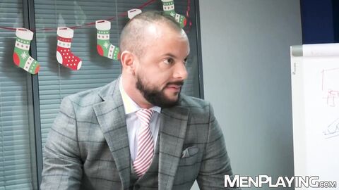 Bottom Drew Dixon is double penetrated by Diego Reyes and Sir Peter