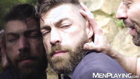 Dominant Police officer Leo Bacchus destroys the ass of OnlyMatt