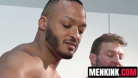 Doctor Draven Navarro and his orderlies gangbanging Pierce Paris