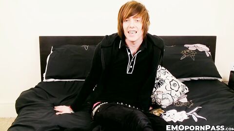 Redhead Sean Taylor having bonding session with his girthy dong