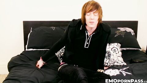 Redhead Sean Taylor having bonding session with his girthy dong