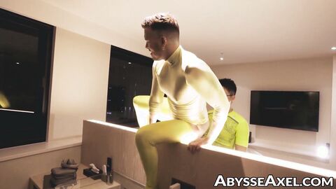Hardcore fist fucking and cock stroking by horny and lustful Axel Abysse and Jeffrey