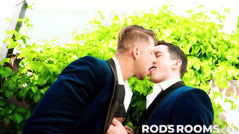 Handsome Dakota Payne dominating brunette Roman Todd