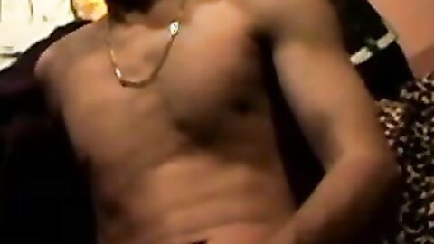 Young twink in glasses fucks blowup doll in solo wanking