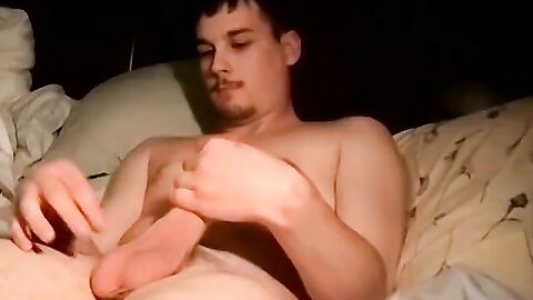 JoeSchmoeXXX.com - Straight guy cums hard after masturbation and blow from pervert