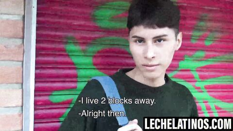 LecheLatinos.com - Damon's sparkly eyes showered with my hot cum