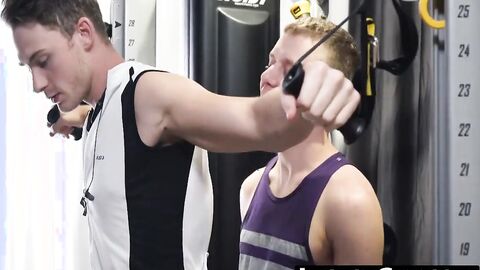 IncestGay.com - Slim gay stepcousins in a threesome with Dolf Dietrich