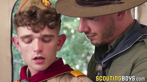 Scout Canyon Cole is wrecked by Jordan Starr at elite induction
