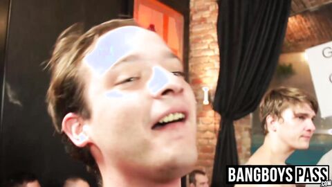 Bareback orgy wont end until all the participants ejaculate