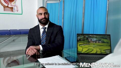 Dr Nicholas Bardem raw destroys the hairy ass of Italian Paco Rabo