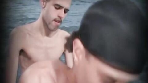 Wet ass pounding and dick sucking by horny buddies Chulo Flaco and Luke