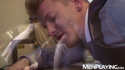 Muscular Darius Ferdynand is savagely anal drilled by Enzo Rimenez