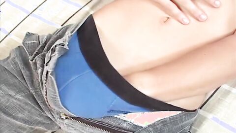 Cute Pedros butt and hard penis teased by his own fingers