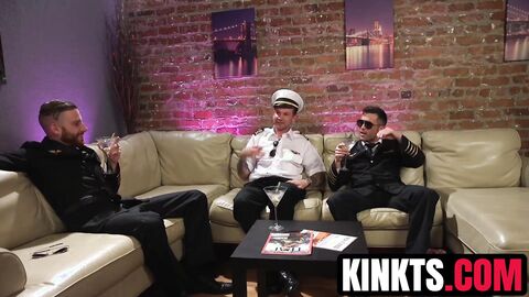 Lance Hart leaves TS Aubrey Kate drench with cum in dirties gangbang