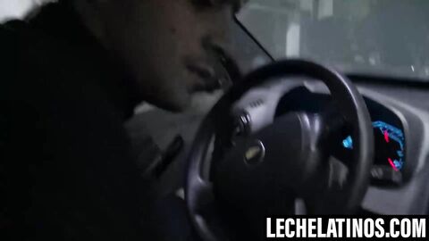 LecheLatinos.com - Blonde bisexual Javi endures Nicolas' anal drilling