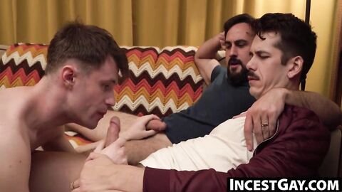 IncestGay.com - Two chunky adults give Maxx Monroe a rough ass time