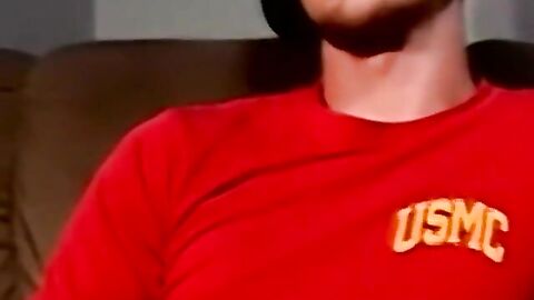 JoeSchmoeXXX.com - Inked marine blown by mature homo during stroking session