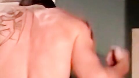 JoeSchmoeXXX.com - Inked marine blown by mature homo during stroking session