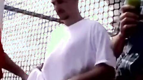 JoeSchmoeXXX.com - Young amateur gives facial to mature homo after blowing him