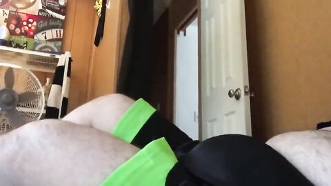 Superchub Shows Belly, Fatpad & Small Cock
