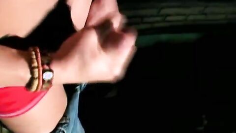 Horny James Kent hops out the window and strokes his dick until he shoots a massive l