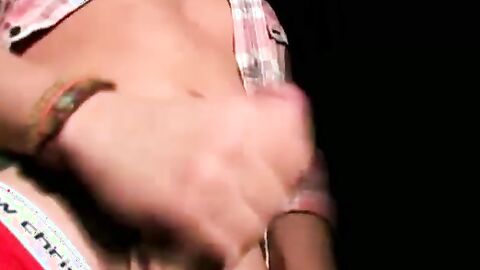 Horny James Kent hops out the window and strokes his dick until he shoots a massive l