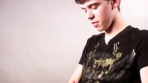 Gigantic cock strong and large balls slapping by cutie Troy