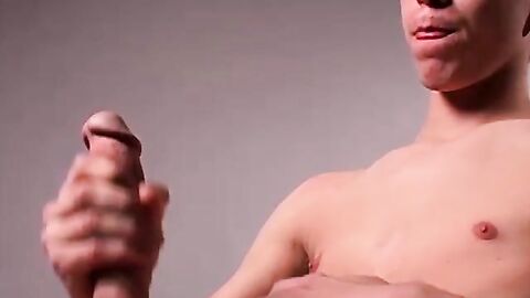 Gigantic cock strong and large balls slapping by cutie Troy