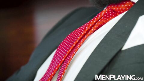 Hung Latino Samuel Hodecker makes his new colleague Sancho rock hard