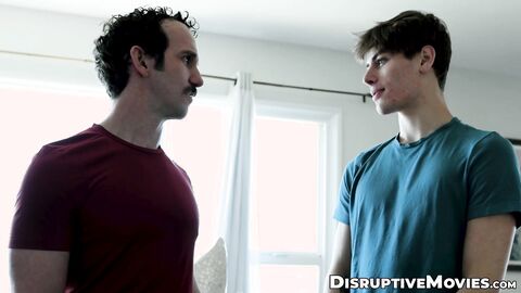 Cyrus Stark seduces his brothers best friend Greg McKeon to do gay shit