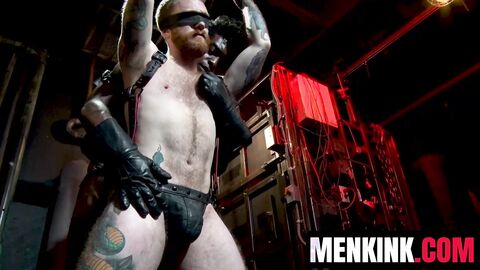 Jordan Jameson bends Seamus O'Reilly over and blows his ass