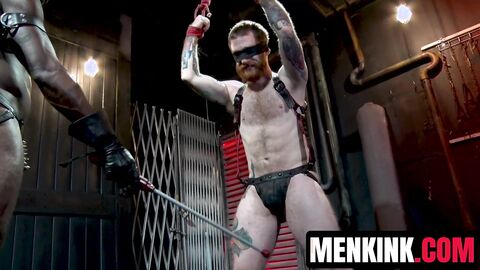 Jordan Jameson bends Seamus O'Reilly over and blows his ass