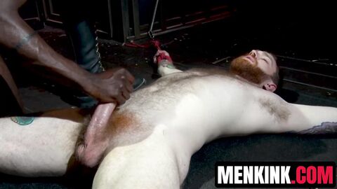 Jordan Jameson bends Seamus O'Reilly over and blows his ass