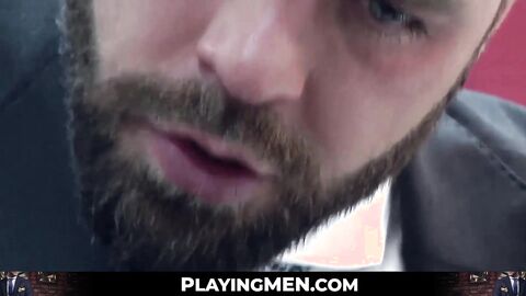 PlayingMen.com - Hector De Silva's classy doggystyle anal fucking with an executive h