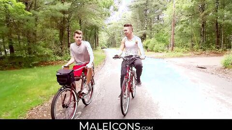 MaleIcons.com - Studs Troy Accola and Gabriel Alanzo's passionate sex session