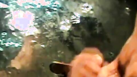 Wet and sweaty hardcore cock stroking and toy fucking by hottie Steve