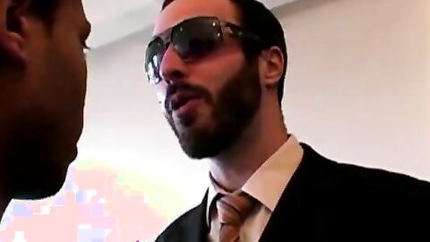 Sexy Pablo took a deepthroat before riding the giant cock of hairy Kyle Cisco