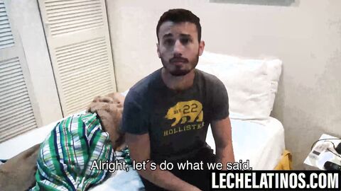 LecheLatinos.com - Hairy Guerro tastes my salty boner for cash