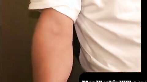 MenWorkinXXX.com - Tattooed mature dude sucks dick and masturbates to orgasm