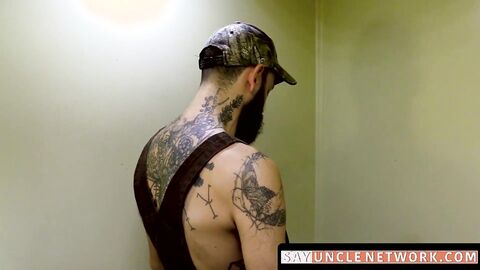 SayUncleNetwork.com - Inked hillbilly barebacks his homo delinquent stepson hard